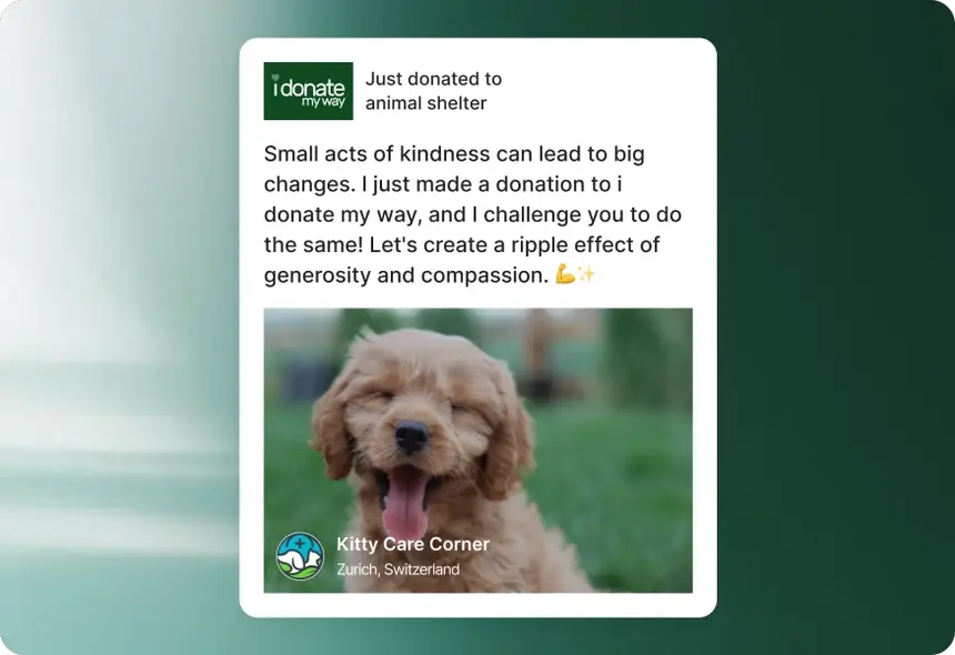 I Donate My Way - I Donate My Way case study
