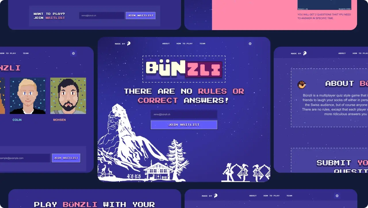 Bild zeigt Wie Bünzli Schweizer Kultur in ein Pixel-Art-Abenteuer verwandelte